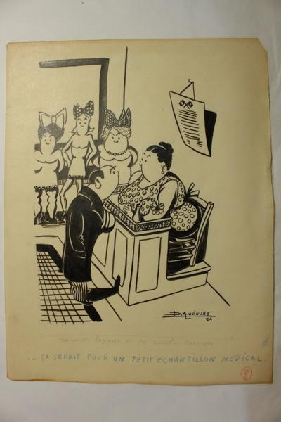 Caricature 'Maison de passe'