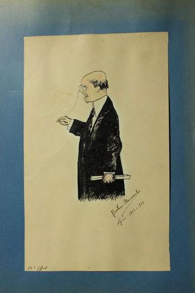 Caricature de M. Offret ?