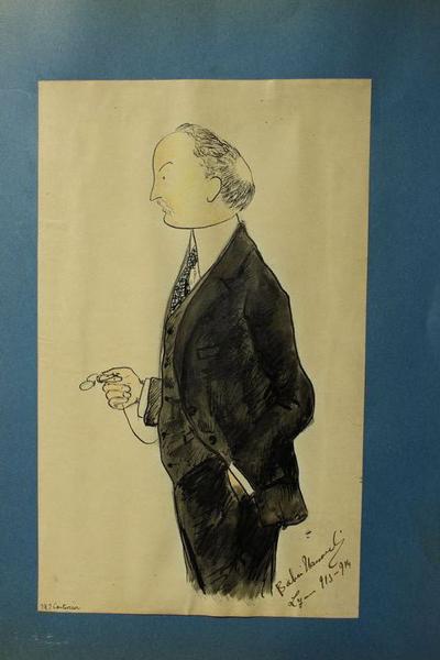 Caricature de M. J. Couturier