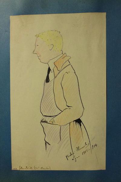 Caricature 'Un futur chimiste (Mr Planchon)'