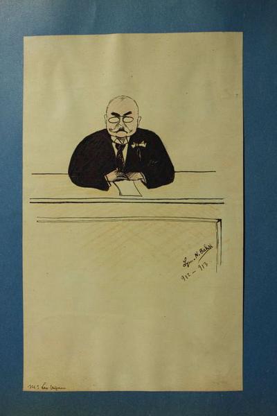 Caricature de Mr Léo Vignon