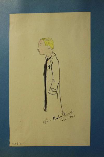 Caricature de Mr Bideau