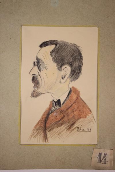 Caricature de B. Lyonnet