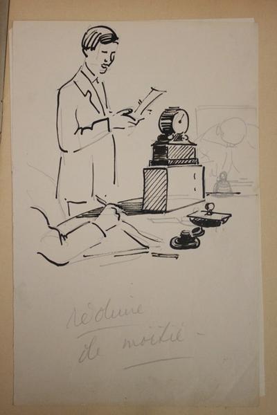 Caricatures : Albums du Crocodile, mars 1932