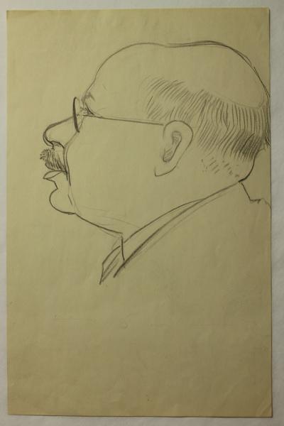 Caricature du docteur André Dufourt