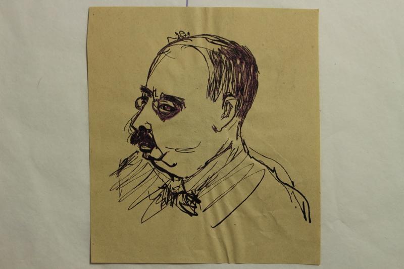 Caricature du docteur Charles Gauthier