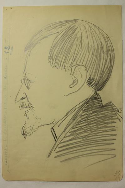 Caricature du docteur Lyonnet