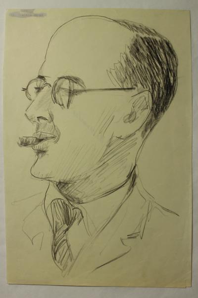 Caricature du docteur Jean Lacroix