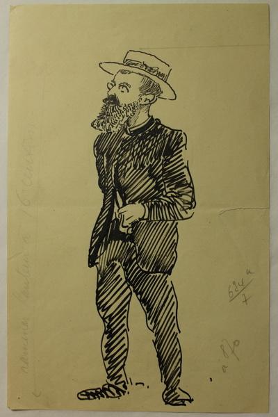 Caricature du docteur Bériel