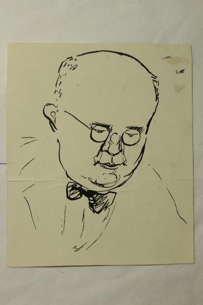 Caricature du docteur Chalier