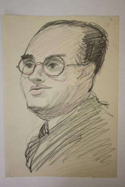 Caricature du docteur Louis Michon