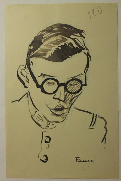 Caricature de M. Faure