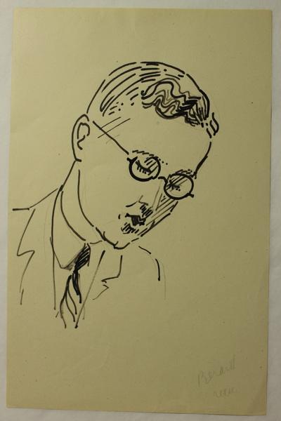 Caricature du docteur Bérard