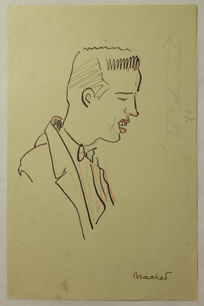 Caricature de M. Brachet