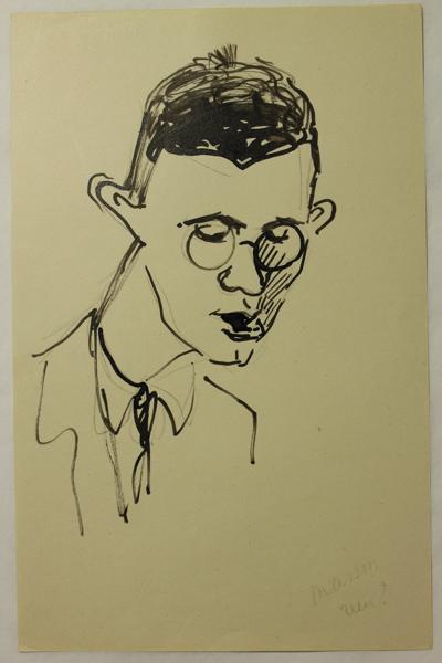 Caricature de M. Masson