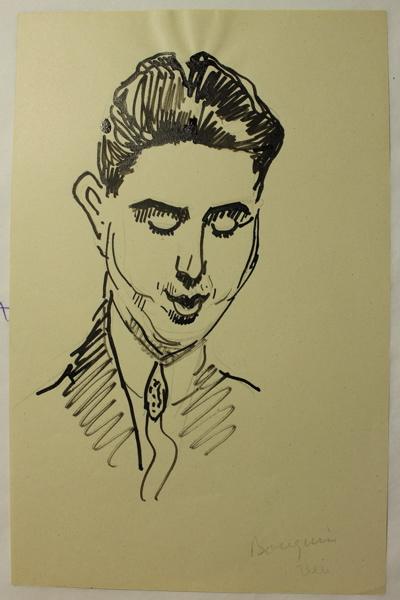 Caricature de M. Bouquin