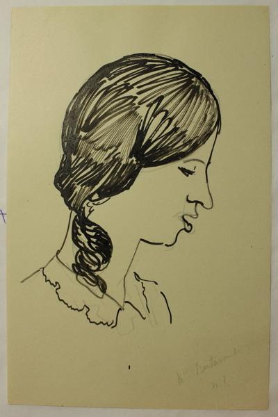 Caricature de Melle Butavant