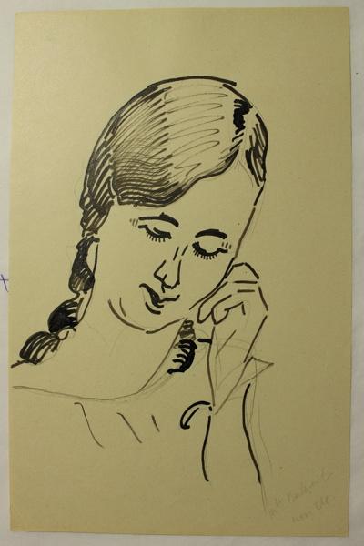 Caricature de Melle Butavant