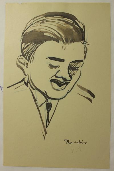 Caricature du docteur Rochaix