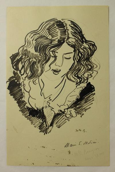 Caricature de Melle Bourgeois