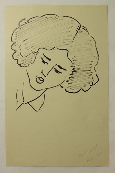 Caricature de Melle Barral