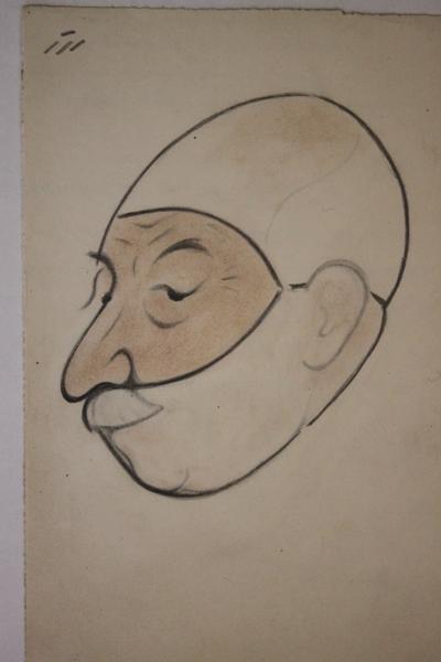 Caricature de Louis Tixier