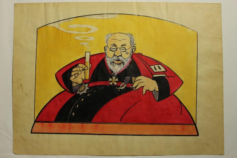 Caricature de Joseph Teissier