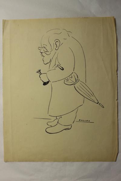Caricature du Père Lelorin