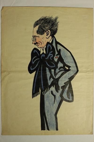 Caricature du professeur Patel