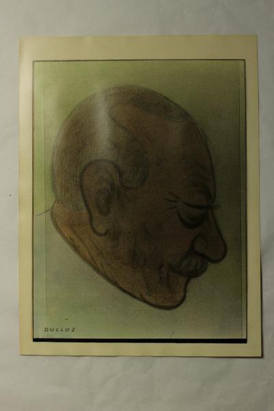 Caricature du Docteur Policard