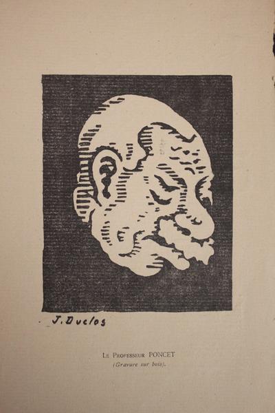 Caricature du Professeur PONCET