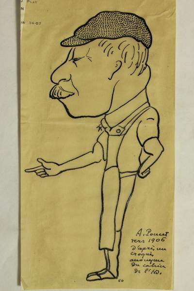 Caricature de Antonin Poncet