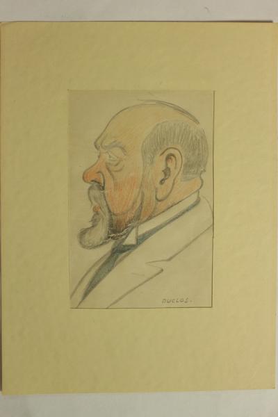 Caricature de Etienne Rollet