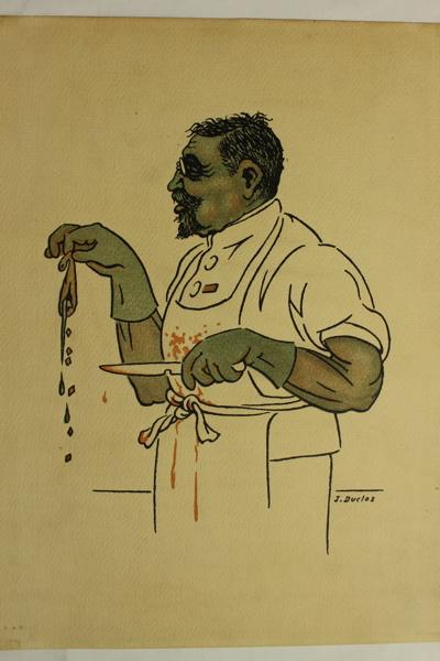 Caricature de Eugène Villard