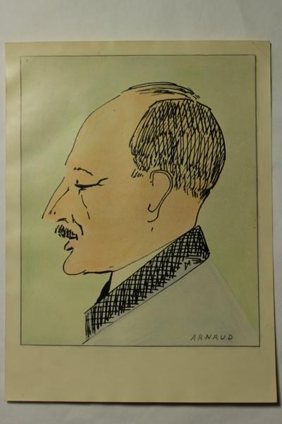 Caricature du docteur Cordier