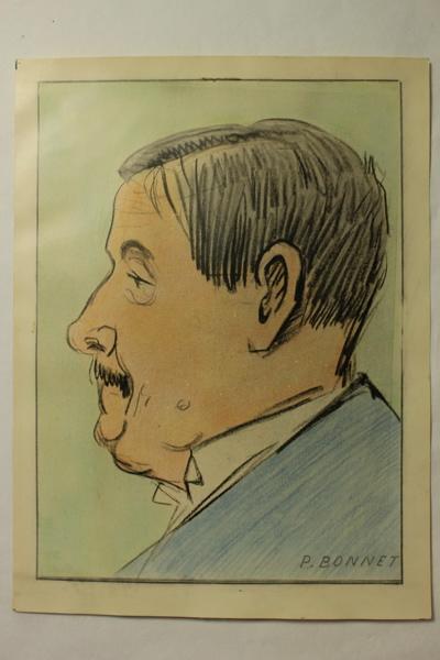 Caricature de Maurice Favre