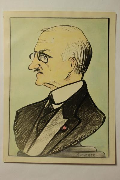 Caricature du docteur Hugounencq