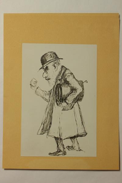 Caricature du docteur Garel