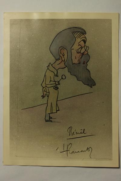 Caricature du docteur Bériel