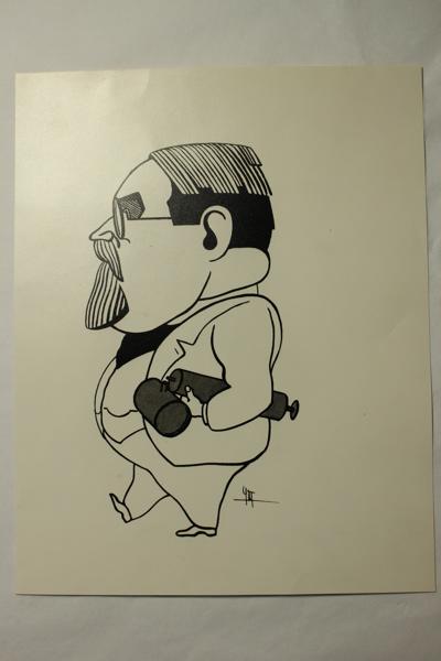 Caricature de Anthelme Rochaix