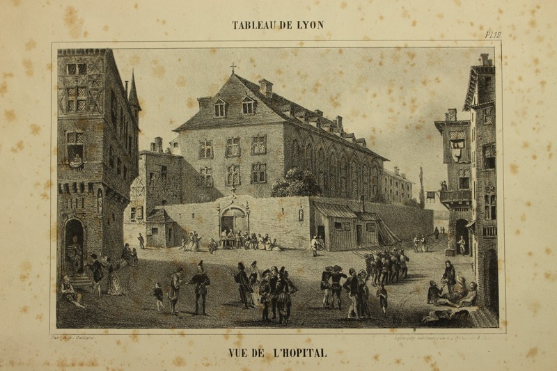 Vue de l'hopital