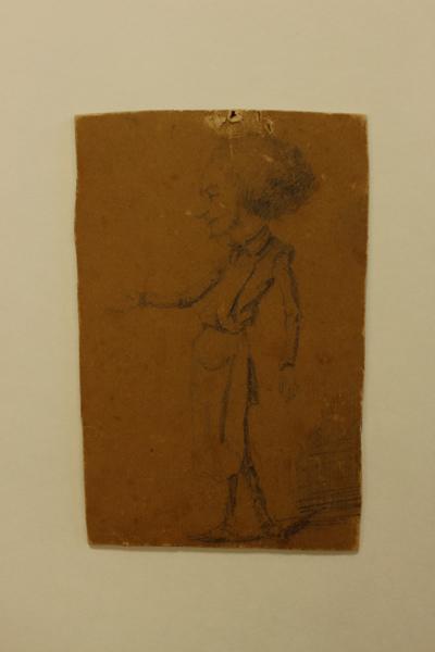 Caricature d'un homme de médecine (titre factice)
