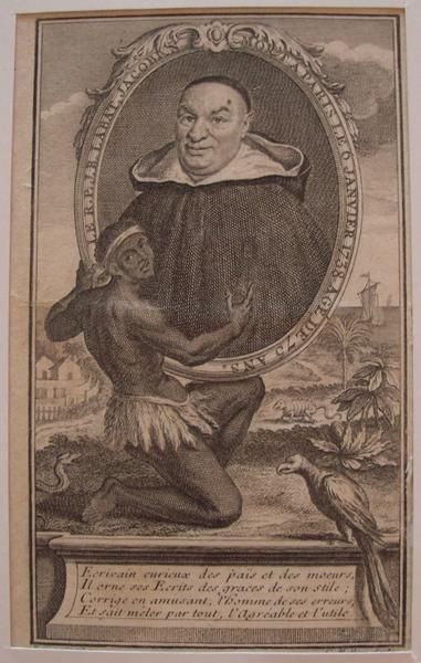 Le R. P. J. B. Labat, Jacobin mort à Paris le 6 janvier 1738 agé de 75 ans. (titre inscrit)