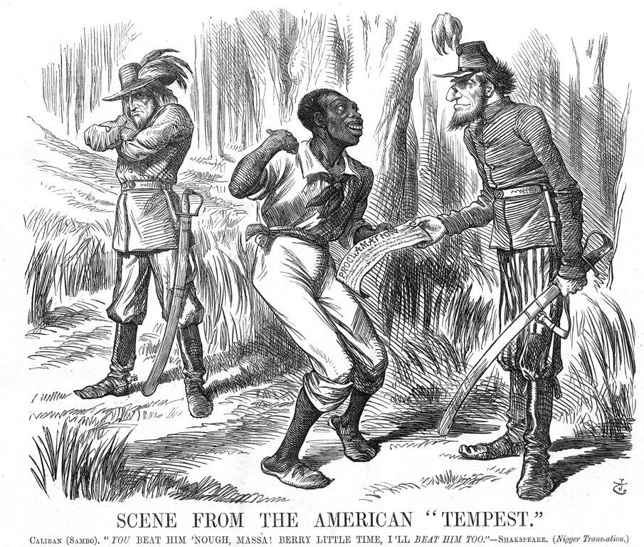 Scene from the american Tempest (titre inscrit, anglais)