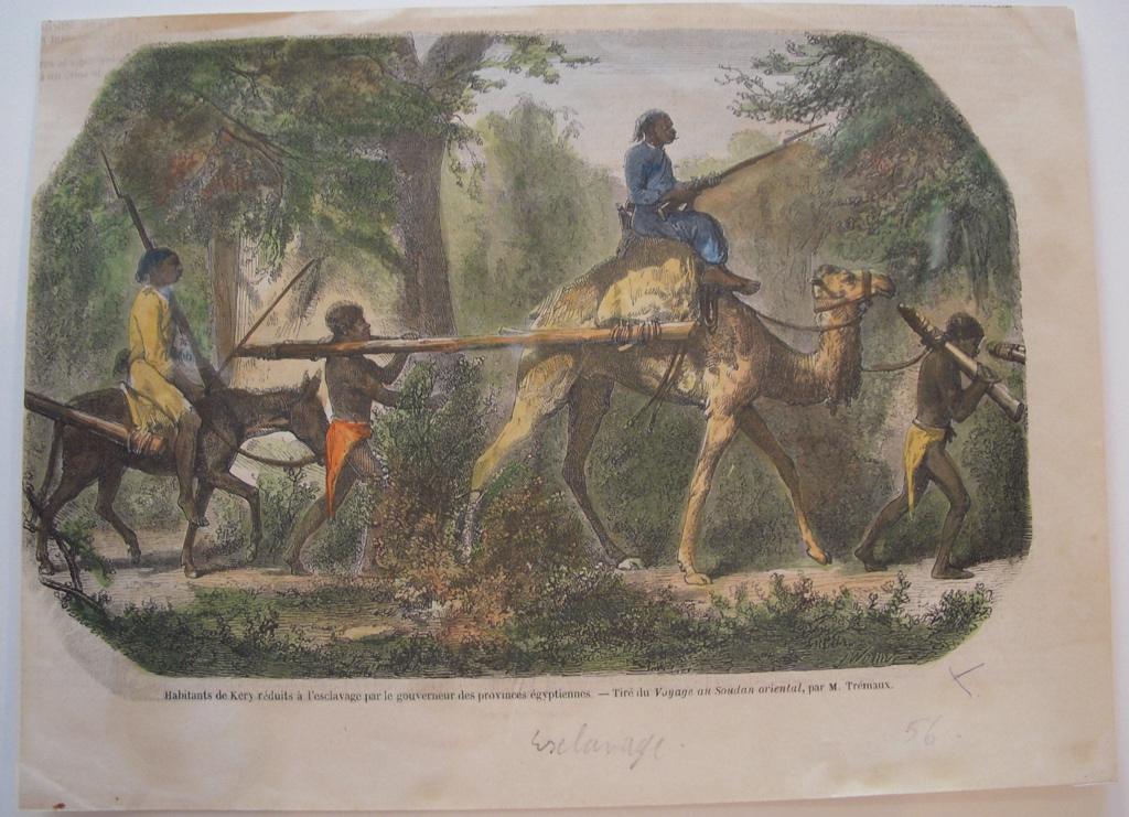 Habitants de Kéry réduits en esclavage par le gouverneur des provinces égyptiennes. (titre inscrit)