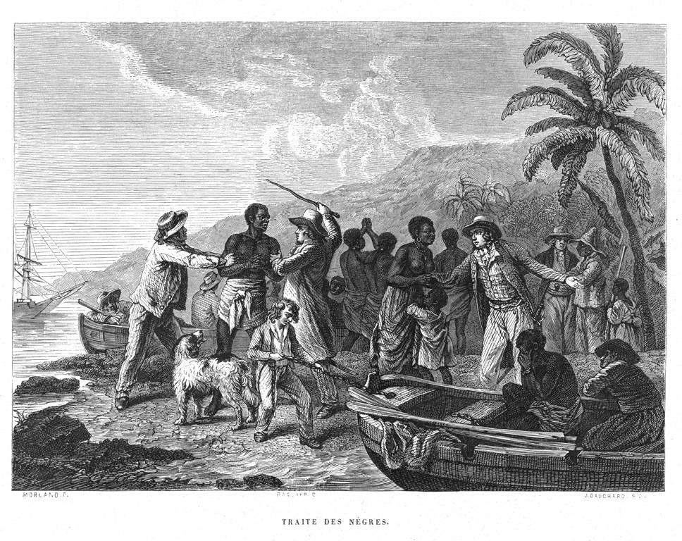 Traite des nègres (titre inscrit)