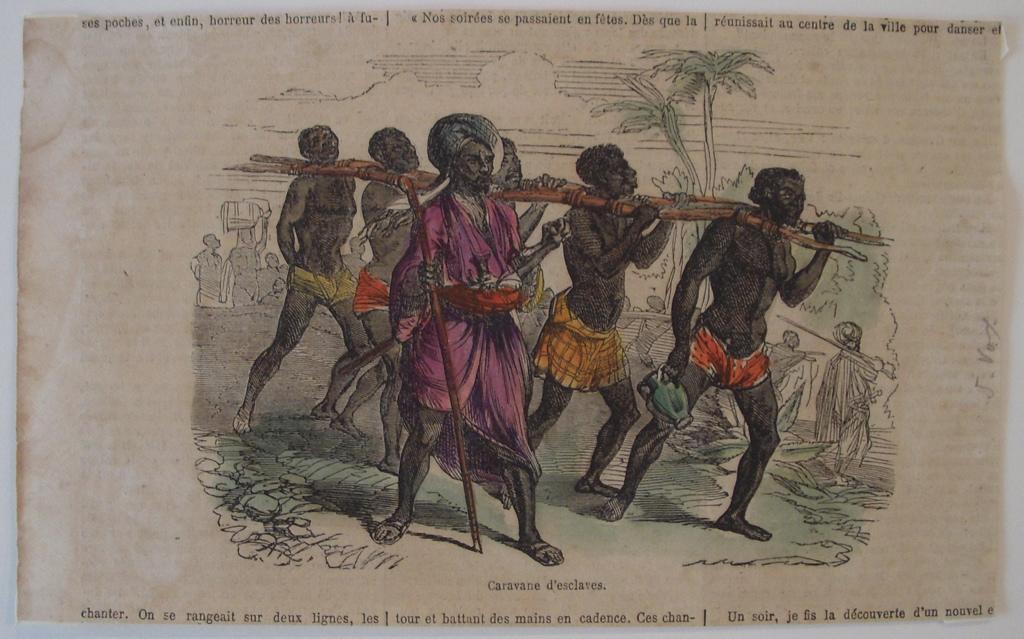 Caravane d'esclaves (titre inscrit)