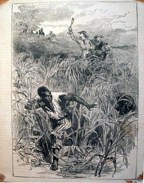 Poursuite d'un esclave fugitif (titre factice)