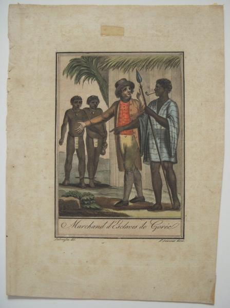 Marchand d'esclaves de Gorée (titre inscrit)
