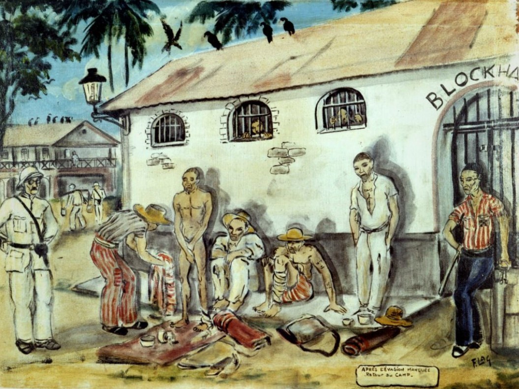 Après l'évasion manquée retour au Camp